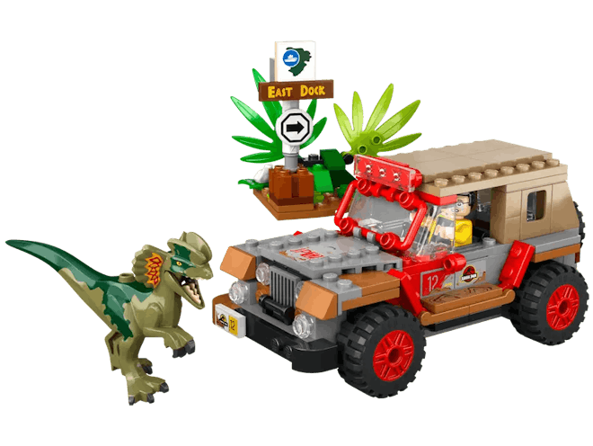 Dilophosaurus Ambush LEGO set you can preorder now