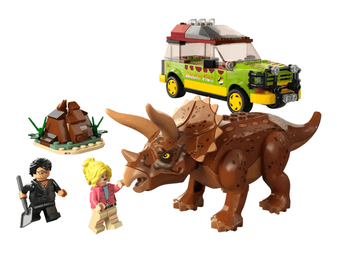 Triceratops Research LEGO set you can order now