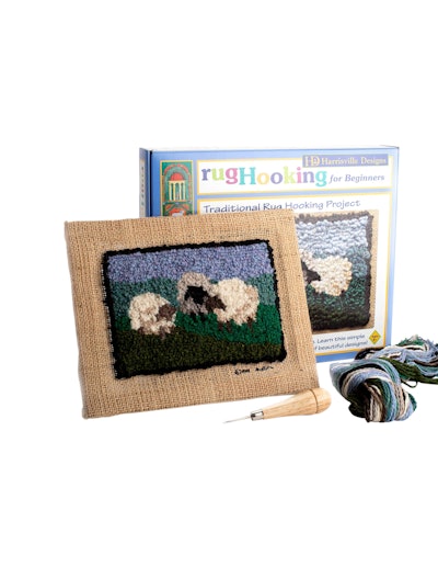 Sheep Rug Hooking Kit