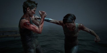Last of Us Part II Ellie and Abby final fight