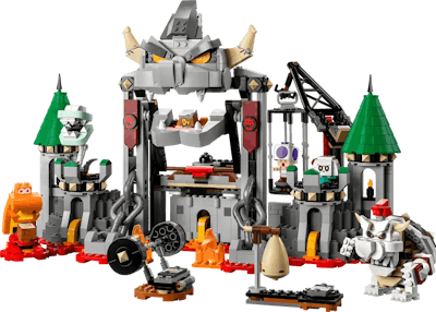 Bowser castle set, one of the new 2023 LEGO sets you can preorder now