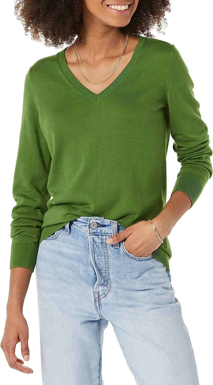 Amazon Essentials V-Neck Sweater