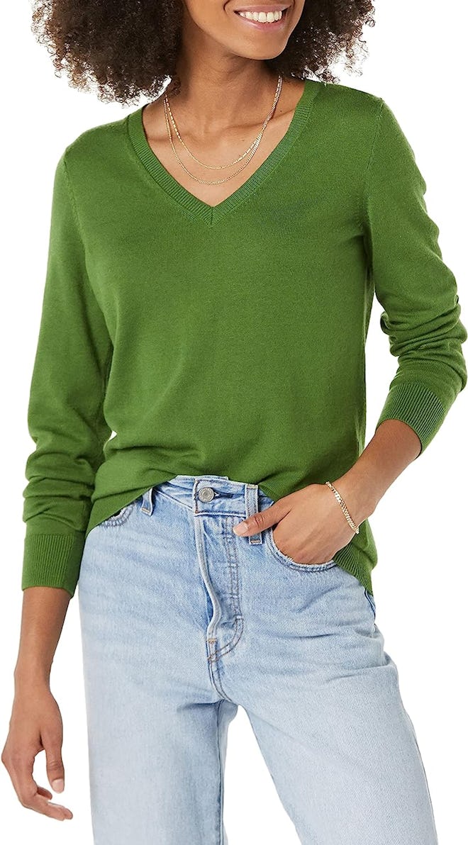 Amazon Essentials V-Neck Sweater