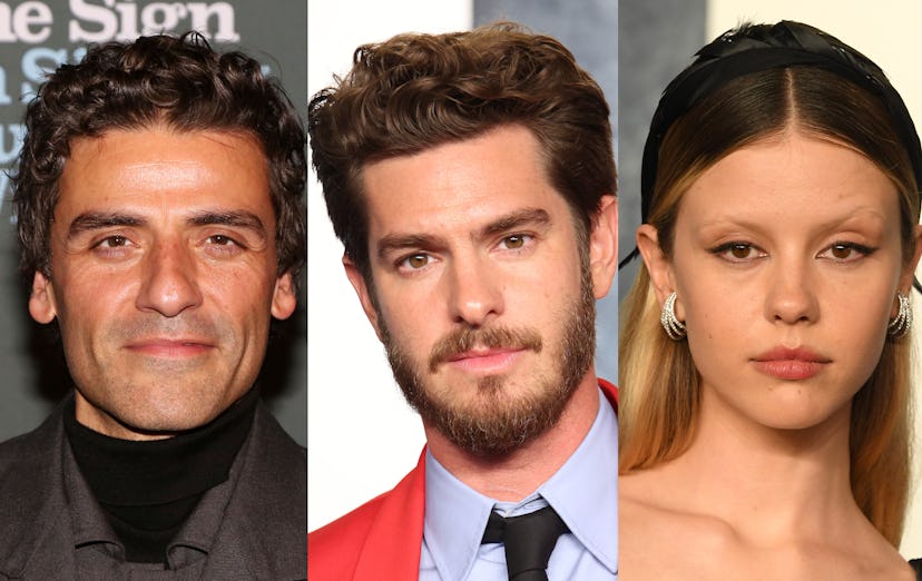 Guillermo Del Toro is eyeing Oscar Isaac, Andrew Garfield and Mia Goth for roles in Frankenstein