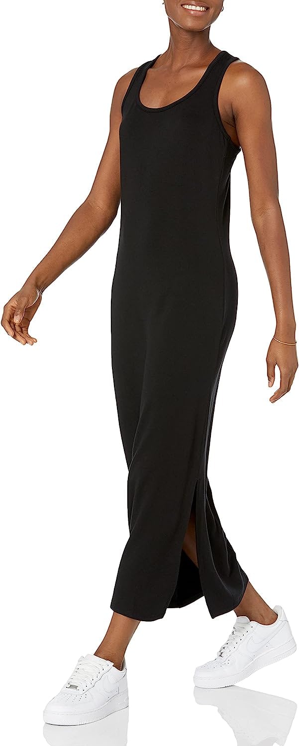 Amazon Essentials Supersoft Terry Racerback Maxi Dress