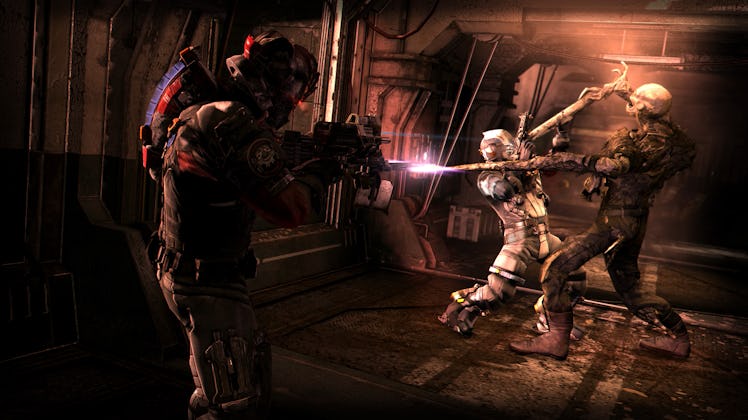 Dead Space 3 combat