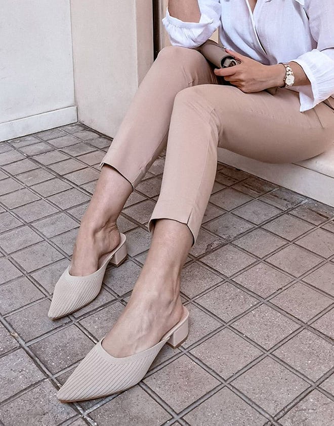 TIJN Pointed Toe Mules