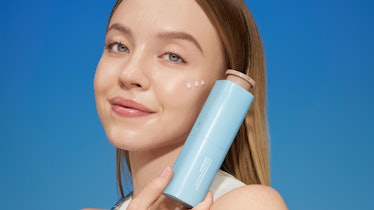 sydney sweeney in the Laneige Water Bank campaign.