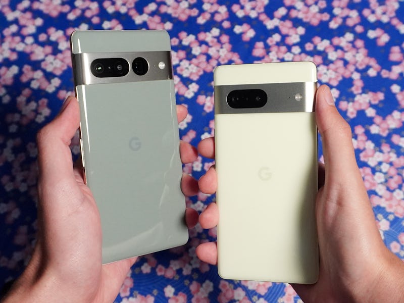 the Pixel 7 Pro and Pixel 7.