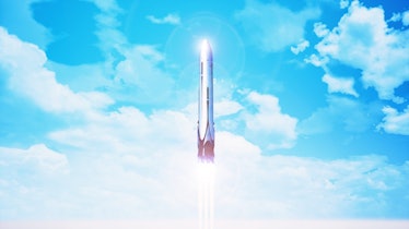 An image of the ESA's new Themis rocket.