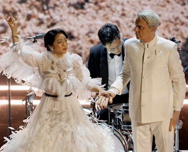 Stephanie Hsu David Byrne Oscars