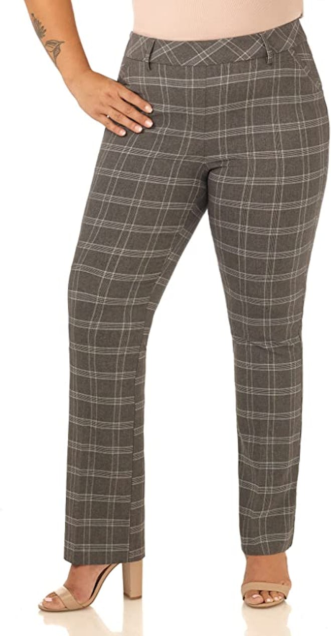 These work pants that feel like yoga pants come are a little less stretchy but come in cool prints.