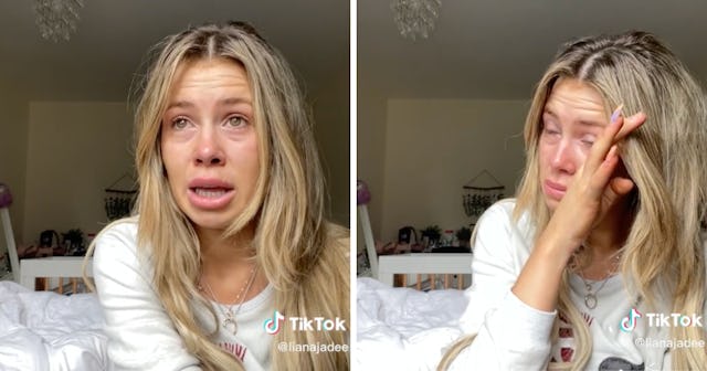 A popular influencer broke down in tears after a podcast made fun of unusual baby names — and commen...