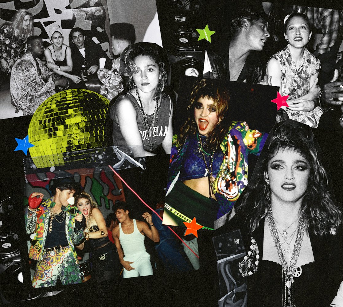 nightclub 80s disco fashion