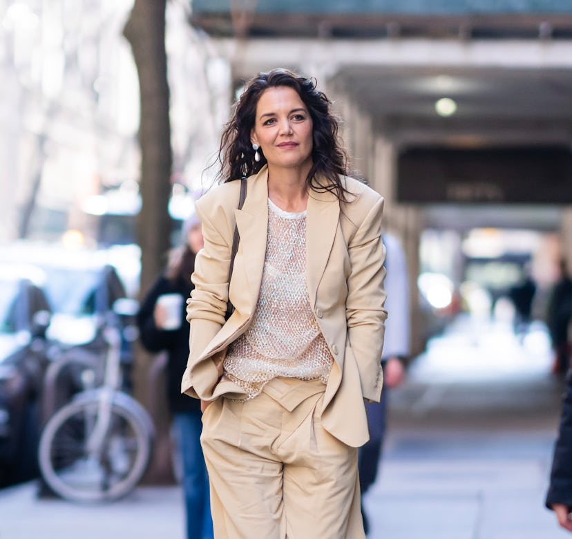 Katie Holmes street style outfit