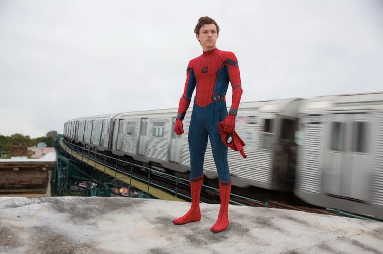 Tom Holland as Spider-Man in 'Spider-Man: Homecoming.'