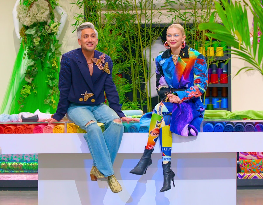 Tan France and Gigi Hadid in 'Next in Fashion.'