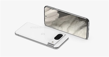 A render of the Pixel 8.