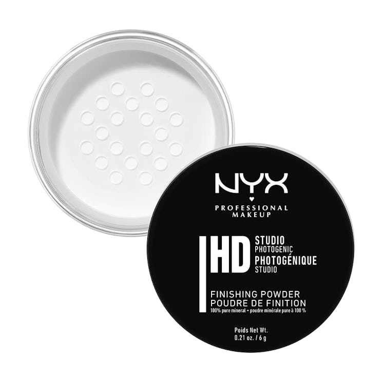 nyx hd studio finishing powder is the best drugstore translucent setting powder