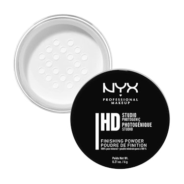 nyx hd studio finishing powder is the best drugstore translucent setting powder