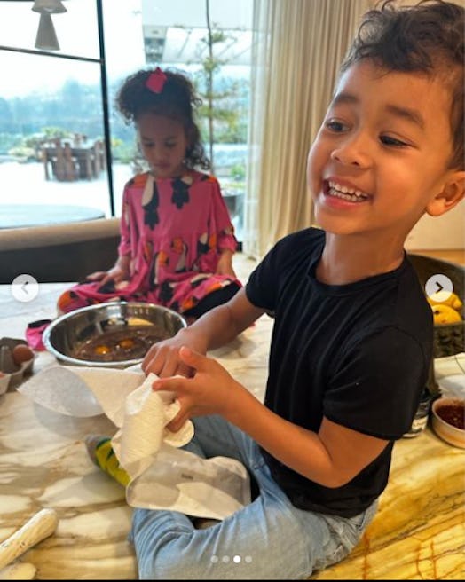 Chrissy Teigen's daughter is getting it done.