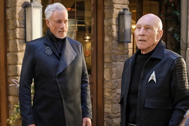 Q (John de Lancie) returned in Picard Season 2.