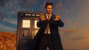 David Tennant as Doctor Who.