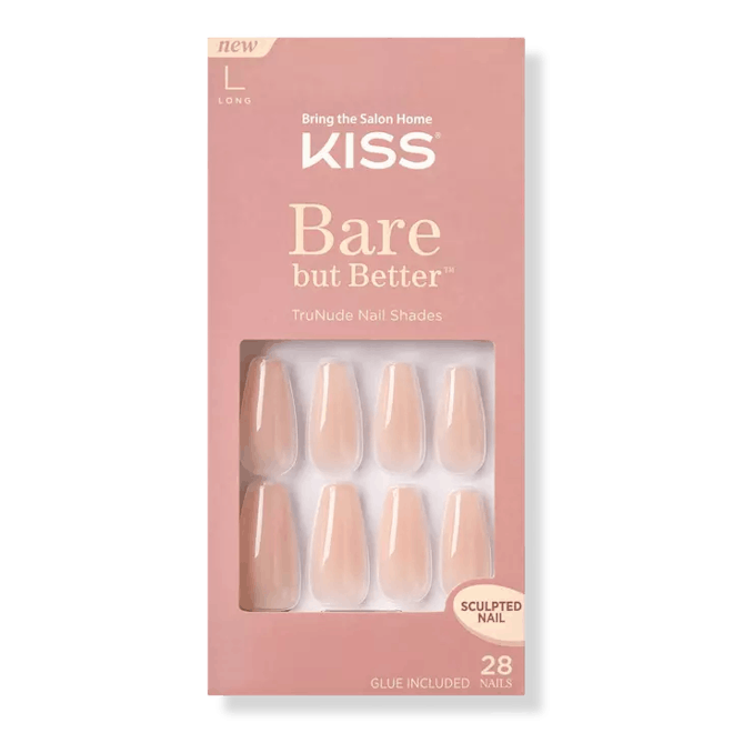 Kiss Nude Drama Bare But Better Nails