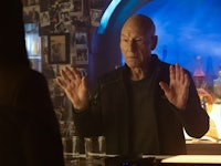 Picard is confronted by Ro Laren in 'Picard' Episode 5, "Imposters."