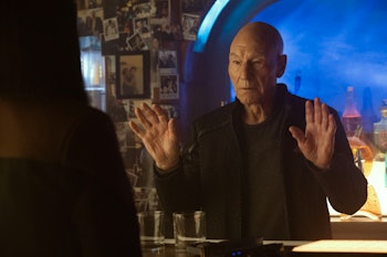 Picard is confronted by Ro Laren in 'Picard' Episode 5, "Imposters."