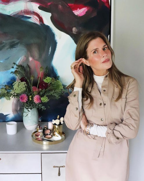 Gucci Westman posing with products