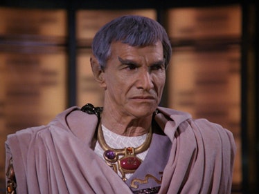 Spock’s father, Sarek (Mark Lenard) in Star Trek: The Next Generation.
