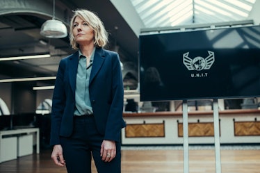 Jemma Redgrave as Kate Stewart in Doctor Who