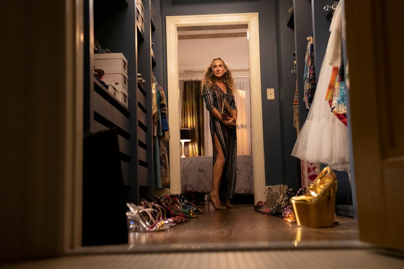 Carrie Bradshaw's closet in And Just Like That...
