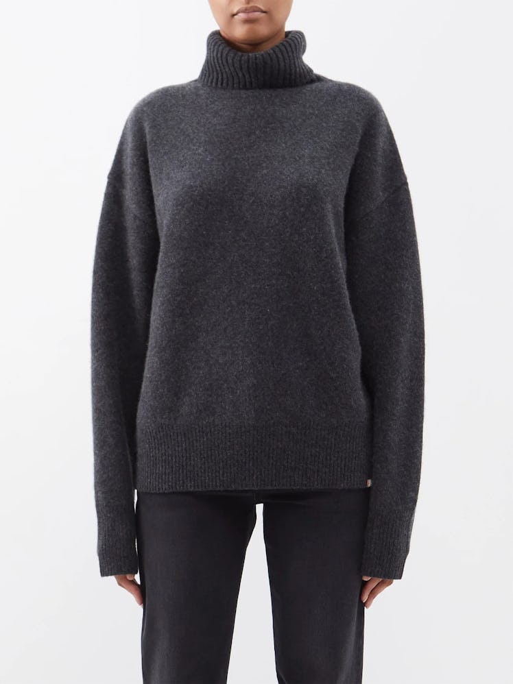 No.255 Home Cashmere Roll-Neck Sweater