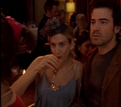 Sarah Jessica Parker and Ron Livingston on Season 6 of Sex and the City. 