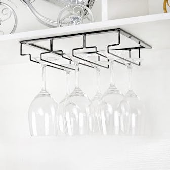 FOMANSH Under-Cabinet Wine Glass Holder