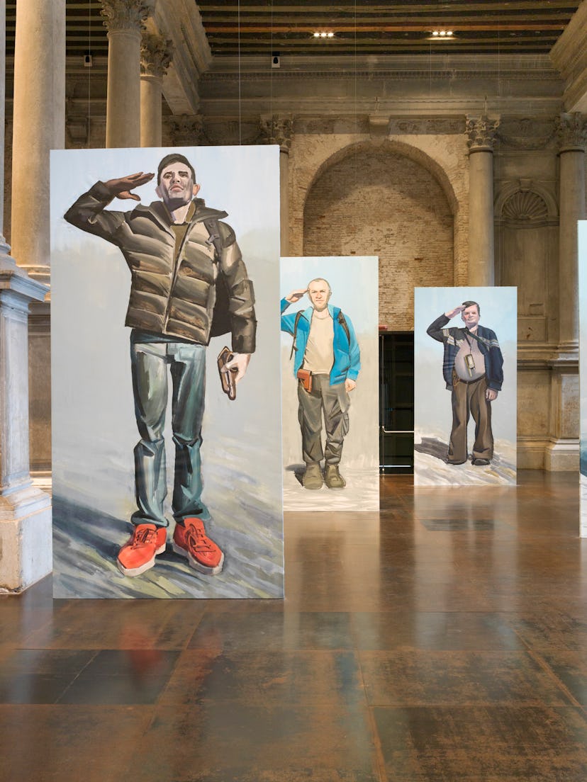 Lesia Khomenko, "Max in the Army" series, 2022. Provided by the PinchukArtCentre © 2022. Photographe...