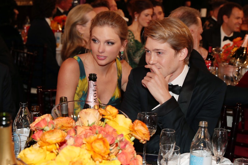 Taylor Swift and Joe Alwyn at the Golden Globe Awards in 2020