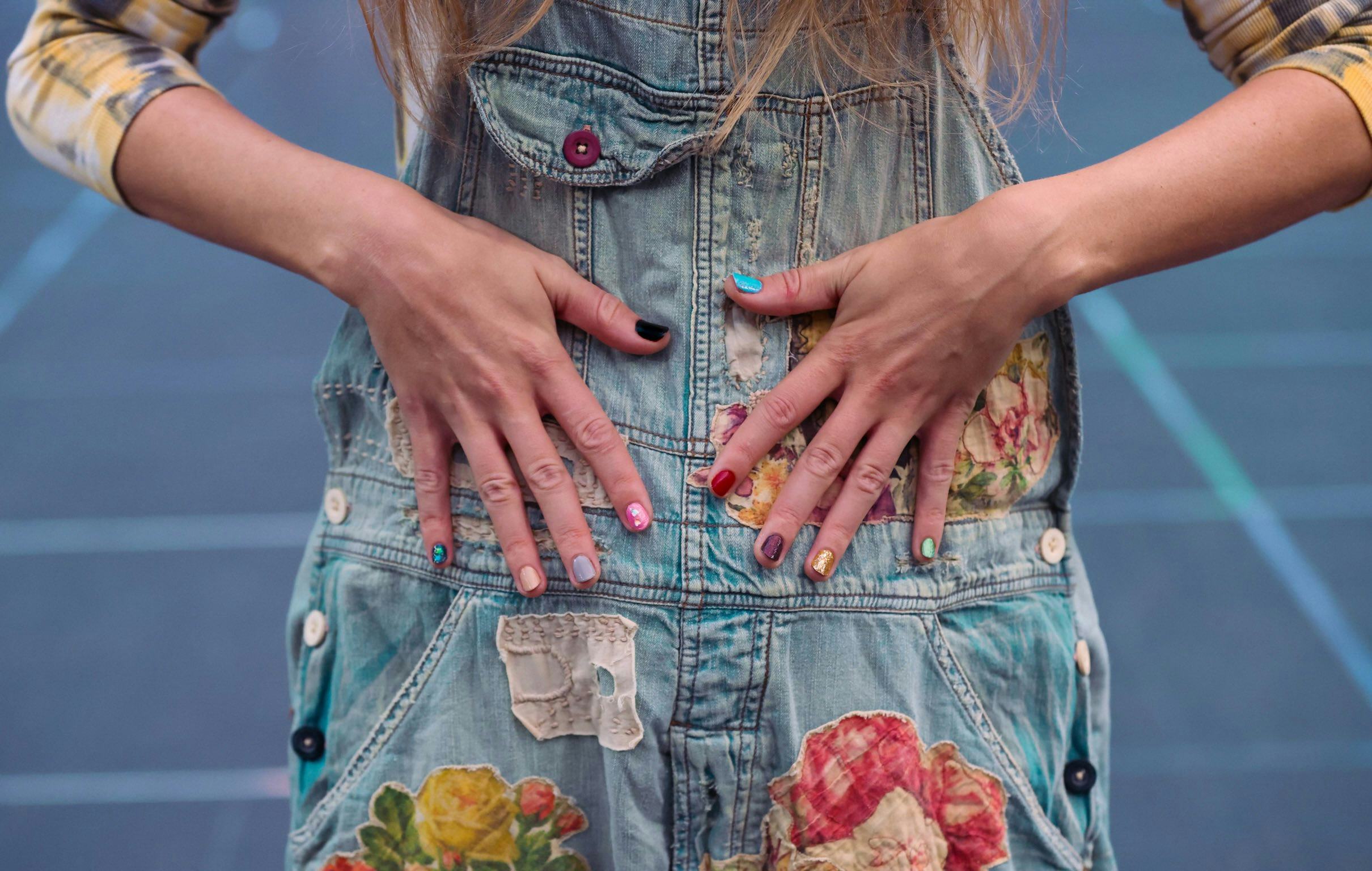 Before Taylor Swift&rsquo;s 2023 Eras Tour, the singer shared a snap of her colorful nails on Instagram.