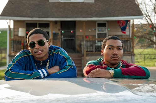 Abraham 'Da'Vinchi' Juste ("Terry 'Southwest T' Flenory") and Demetrius 'Lil Meech' Flenory Jr. (“De...