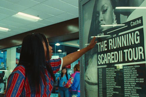 A Ni'Jah concert poster in 'Swarm.' Photo via Prime Video