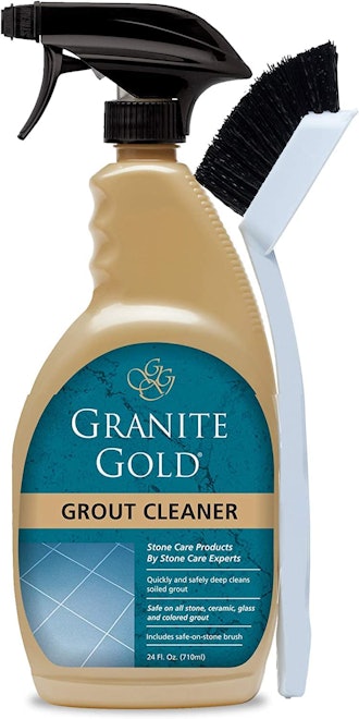 Granite Gold Grout Cleaner Spray with Brush