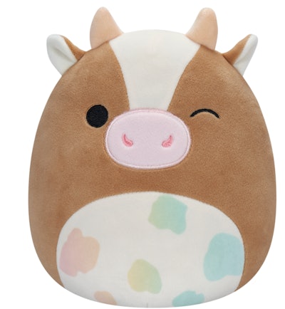 Squishmallows Griella The Brown Rainbow Spotted Cow