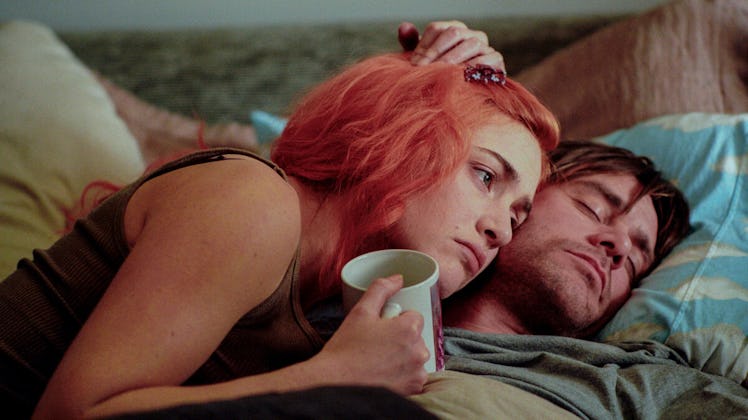 Kate Winslet and Jim Carrey in Eternal Sunshine of the Spotless Mind.