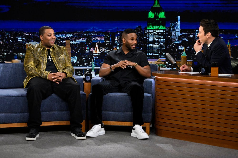 Kenan Thompson and Kel Mitchell announced &lsquo;Good Burger 2&rsquo; during &lsquo;The Tonight Show Starring Jimmy Fa&hellip;