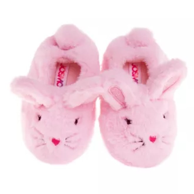 pink bunny slippers easter gift