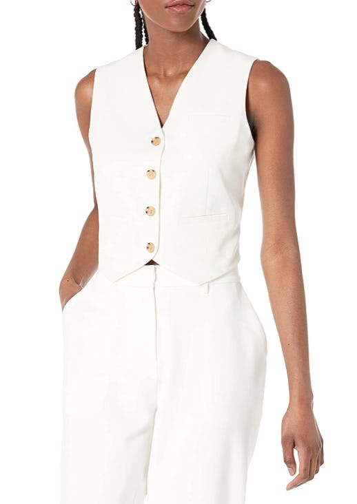 The Drop Sadie Cropped Vest