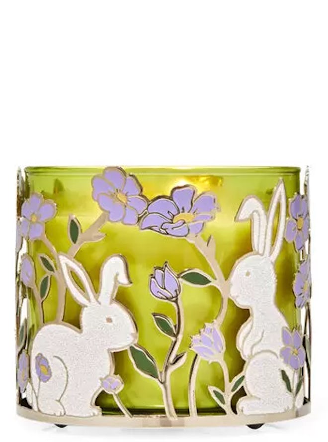 bunny candle holder easter gift