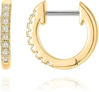 PAVOI 14K Gold Plated Cuff Earrings